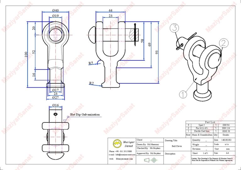 Ball Clevis