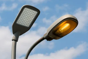 مزایای چراغ خیابانی LED: بررسی جامع و مقایسه با چراغ‌های بخار سدیم