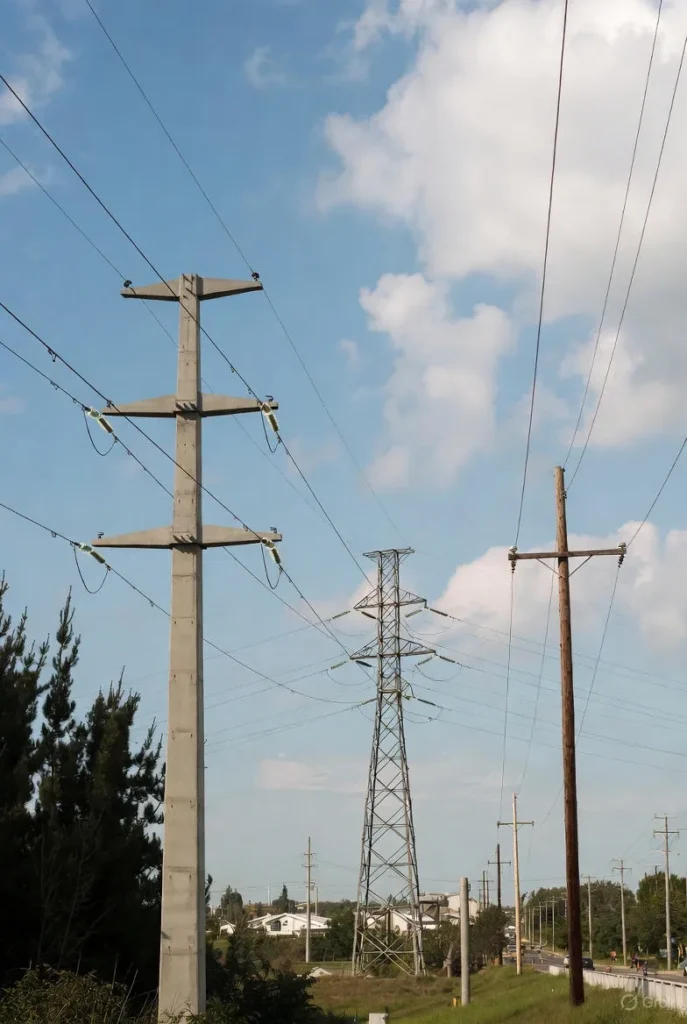 راهنمای انتخاب تیر برق‌های بتنیراهنمای انتخاب تیر برق‌های بتنی