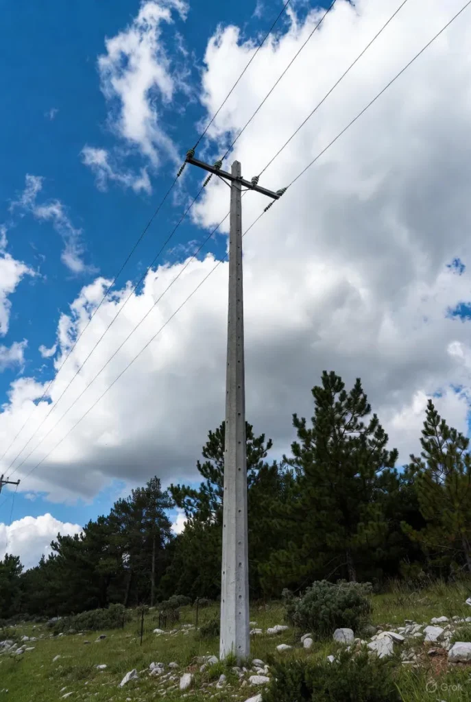 مقایسه تیر برقهای بتنی با موارد جایگزین