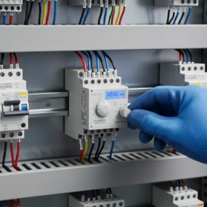 روش تنظیم تایمر تابلو برق