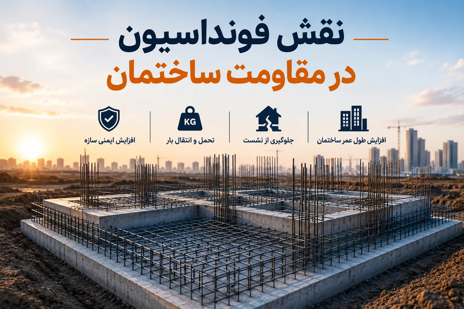 نقش فونداسیون در مقاومت ساختمان